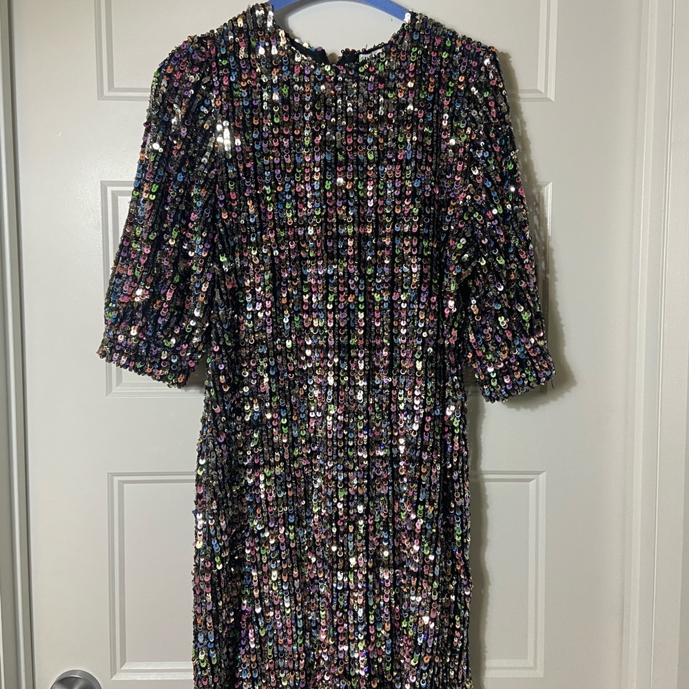 Disco dress Zara multicolour